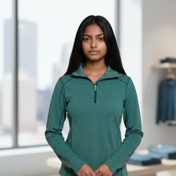 Columbia Jackets & Blazers - Women’s Columbia Pull‎ Over Sweatshirt Sz S